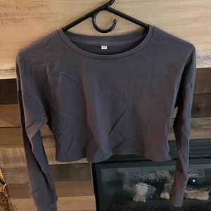 Crop top long sleeve